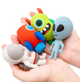 Cool Superhero Astro Stationery Birthday Gift Pack, Birthday Party Presents Astro Pouch, Sharpener, Miniature Eraser With Superhero Fancy Pencil